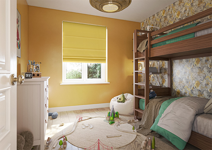 Vienna, Mustard - Roman Blind - Image 6
